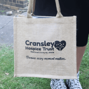 Cransley Hospice Trust Jute Shopper
