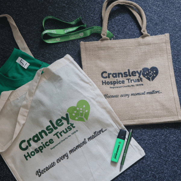 Cransley Hospice Trust Jute Shopper - Image 2