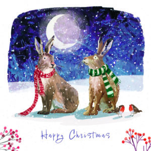Festive Hares